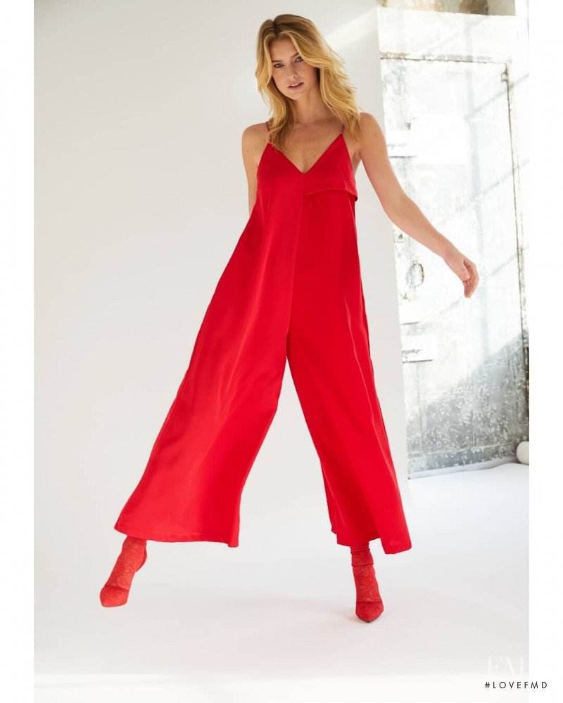 Brooke Lynn Buchanan featured in  the Not-A-Label lookbook for Resort 2019