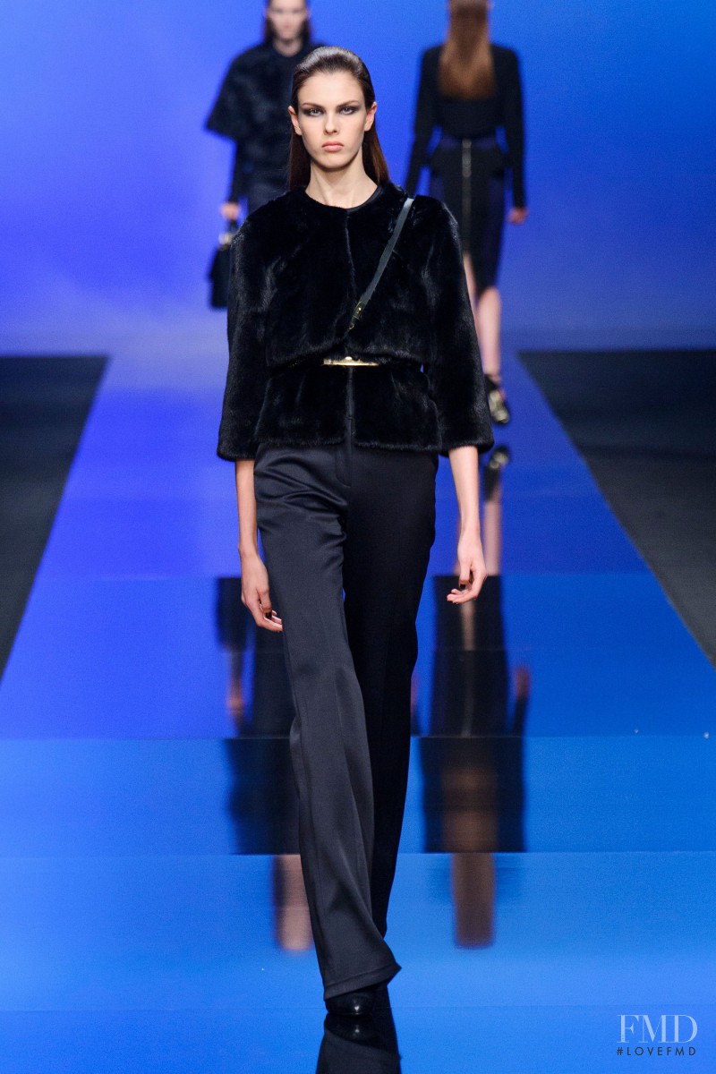 Jessa Brown featured in  the Elie Saab fashion show for Autumn/Winter 2013