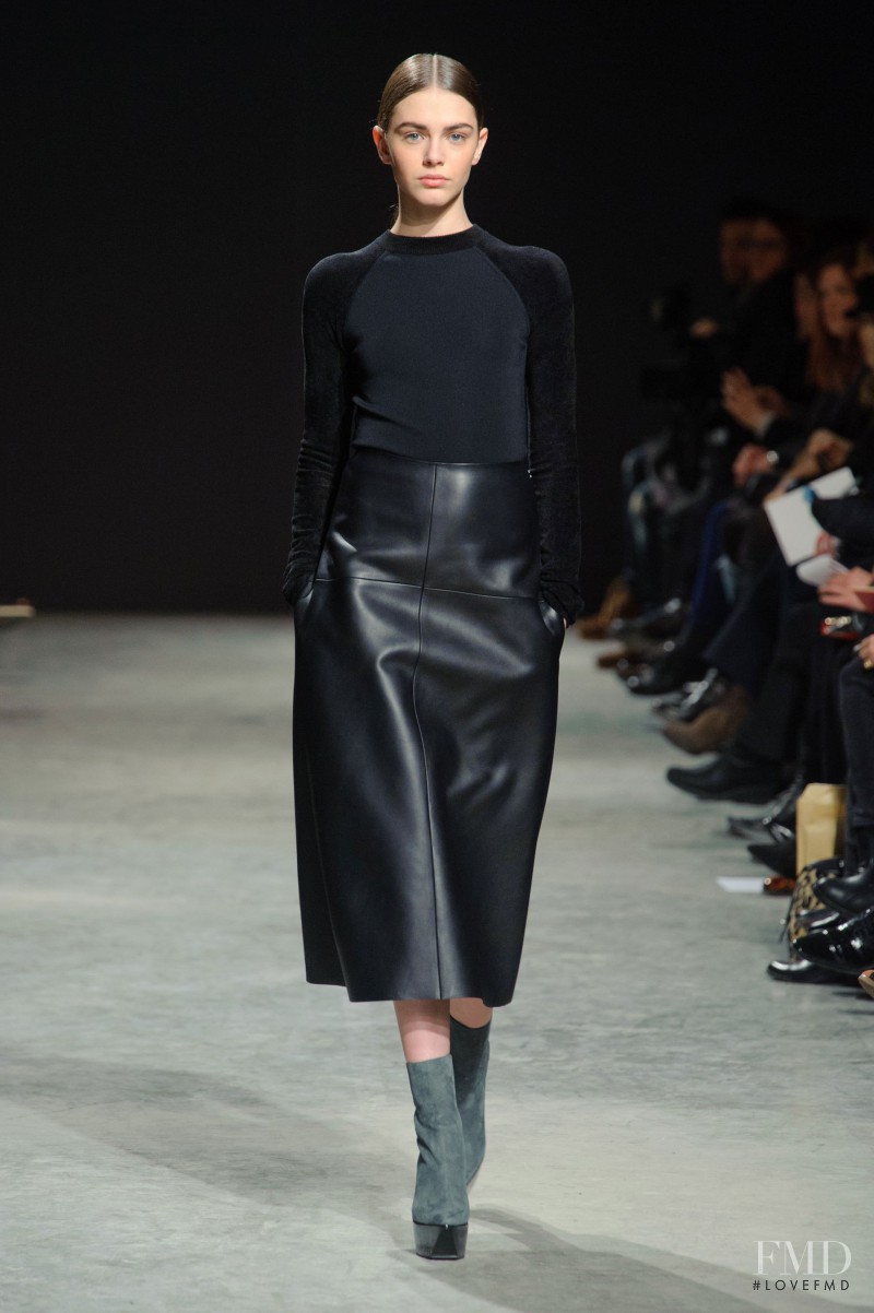 Anja Cihoric featured in  the Felipe Oliveira Baptista fashion show for Autumn/Winter 2013