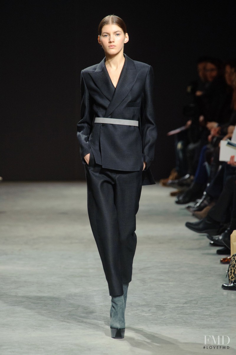 Valery Kaufman featured in  the Felipe Oliveira Baptista fashion show for Autumn/Winter 2013
