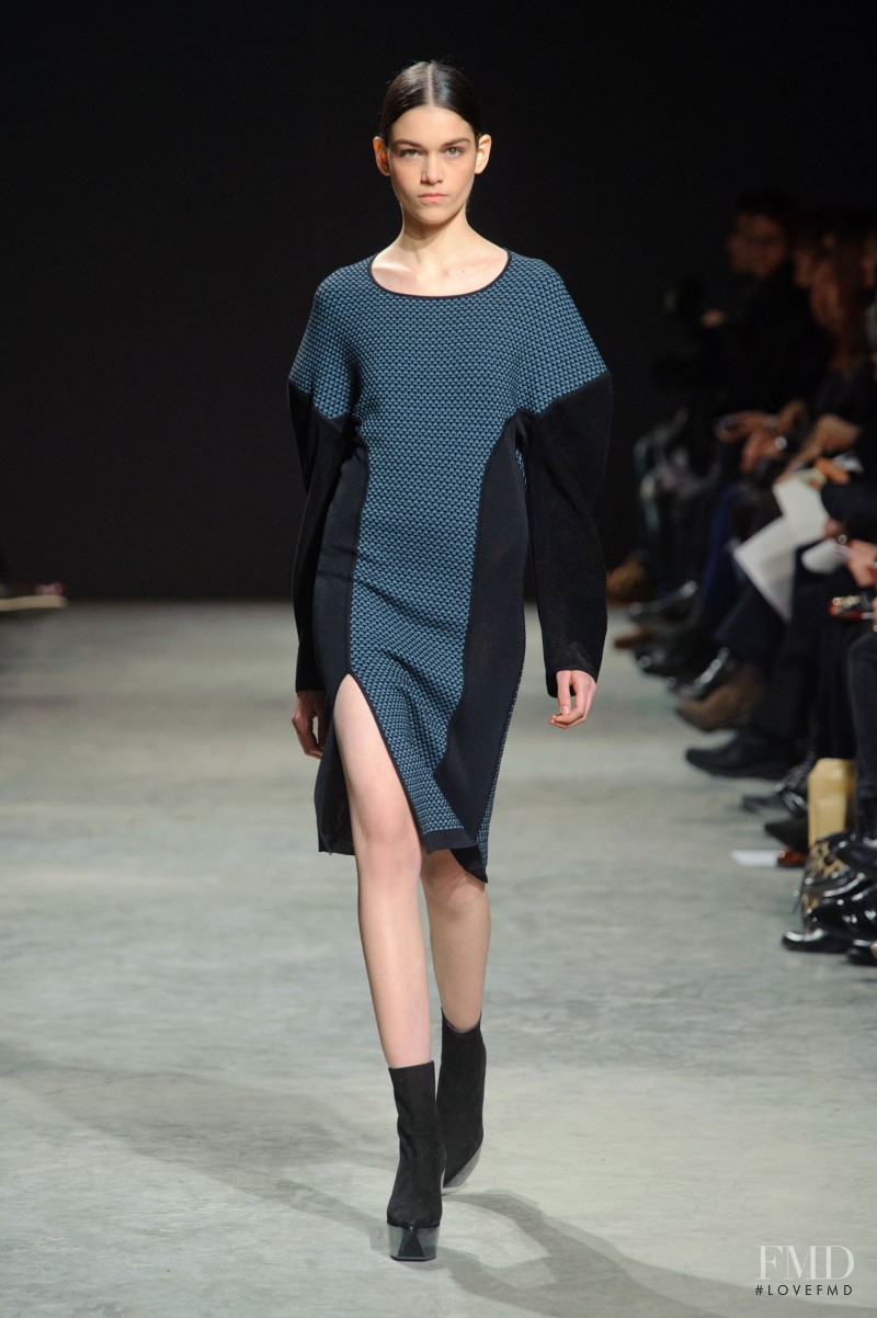 Isabella Melo featured in  the Felipe Oliveira Baptista fashion show for Autumn/Winter 2013