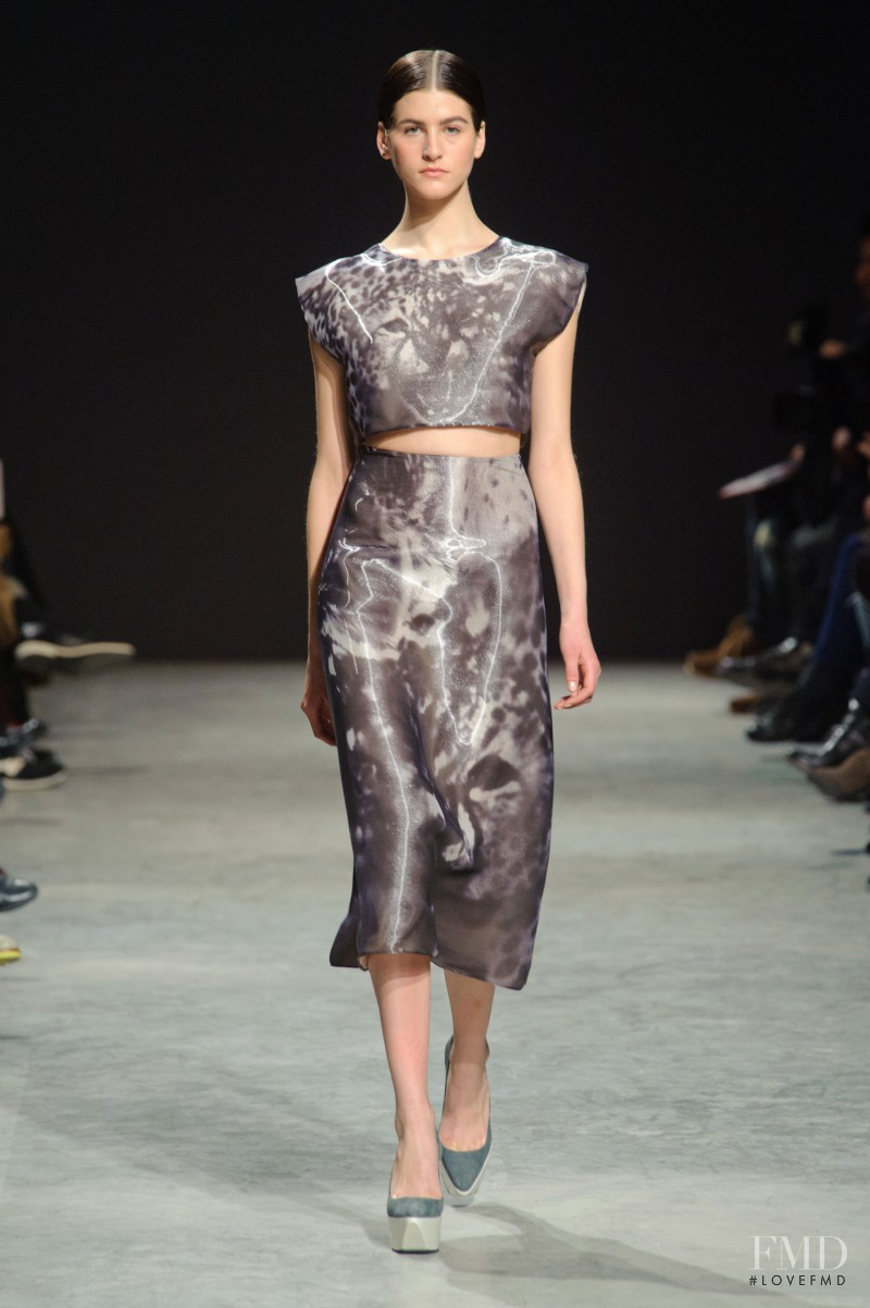 Athena Wilson featured in  the Felipe Oliveira Baptista fashion show for Autumn/Winter 2013