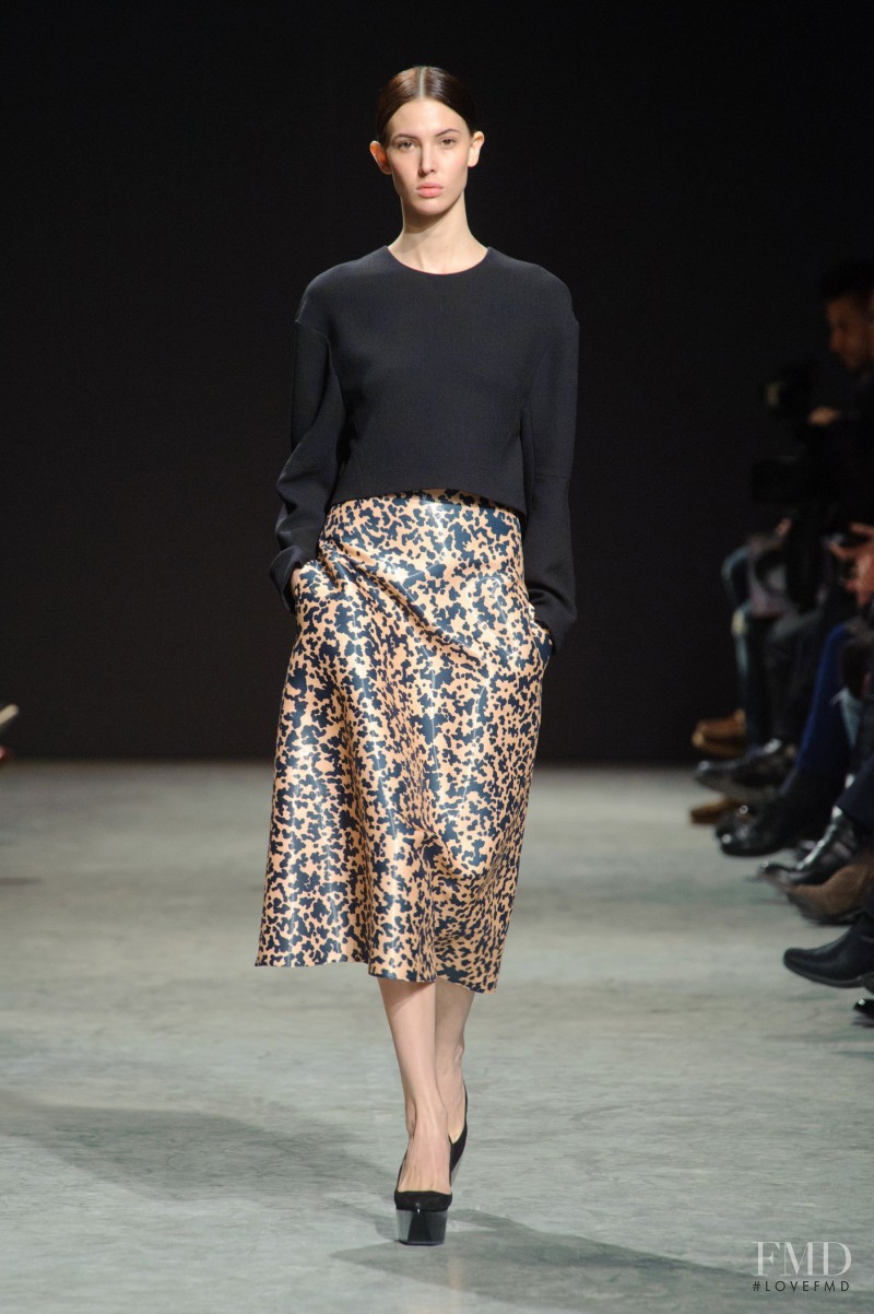 Ruby Aldridge featured in  the Felipe Oliveira Baptista fashion show for Autumn/Winter 2013