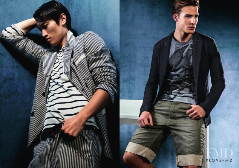 Armani Jeans lookbook for Spring/Summer 2013