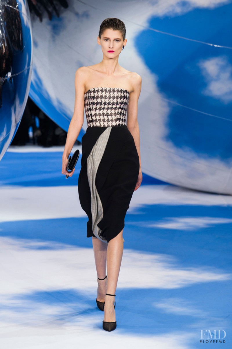 Marie Piovesan featured in  the Christian Dior fashion show for Autumn/Winter 2013