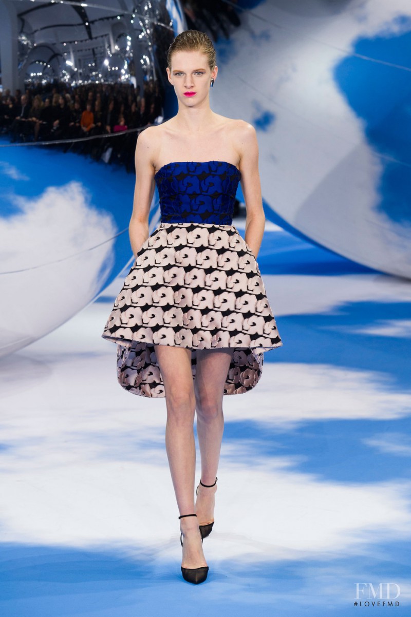 Ashleigh Good featured in  the Christian Dior fashion show for Autumn/Winter 2013