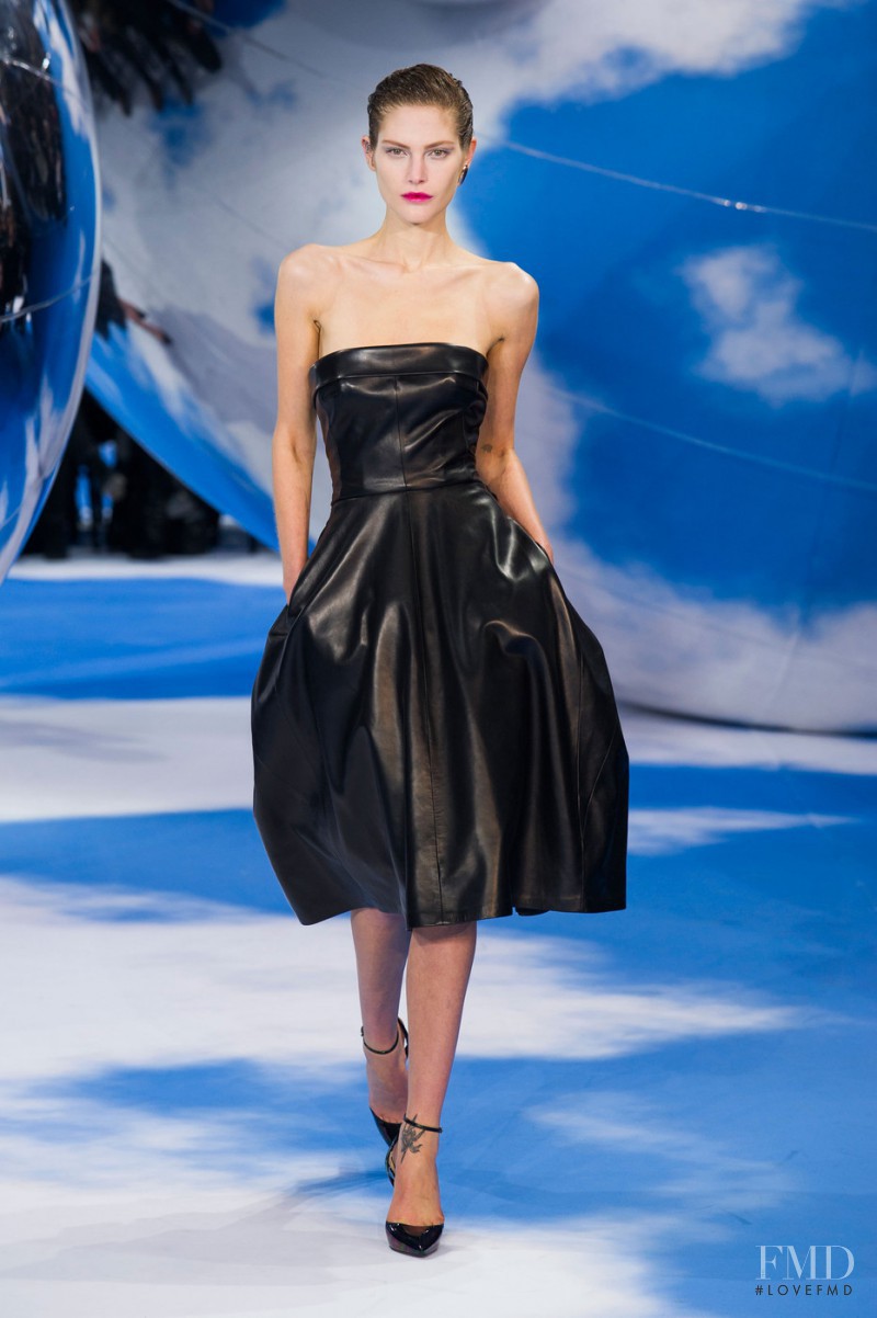 Catherine McNeil featured in  the Christian Dior fashion show for Autumn/Winter 2013