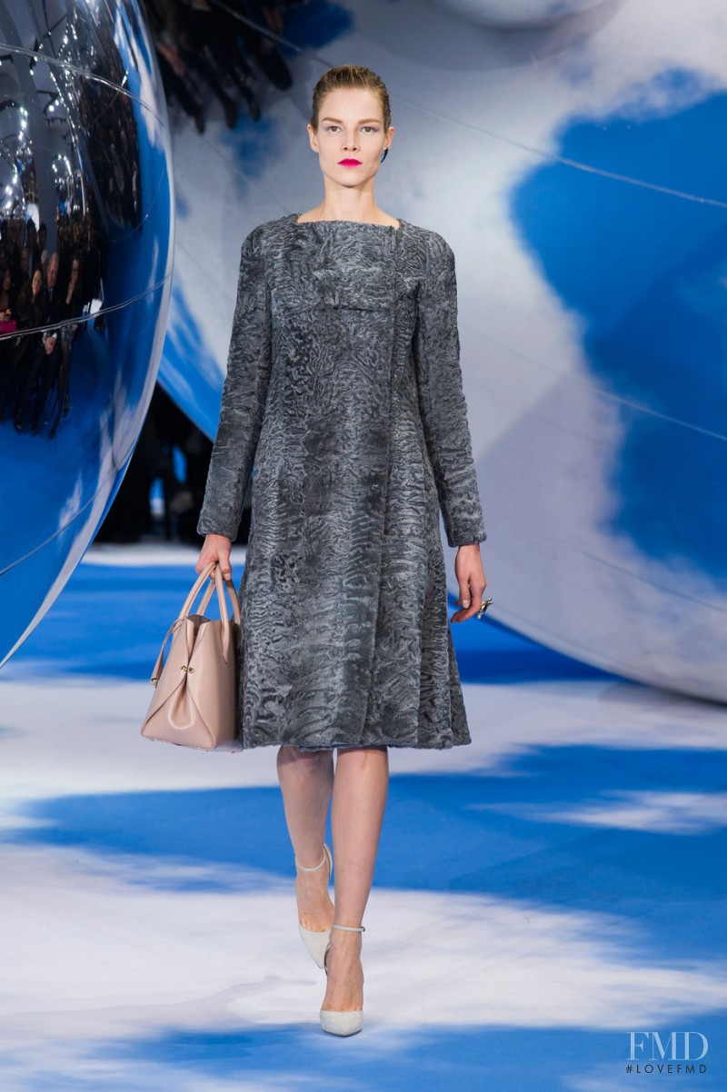 Suvi Koponen featured in  the Christian Dior fashion show for Autumn/Winter 2013
