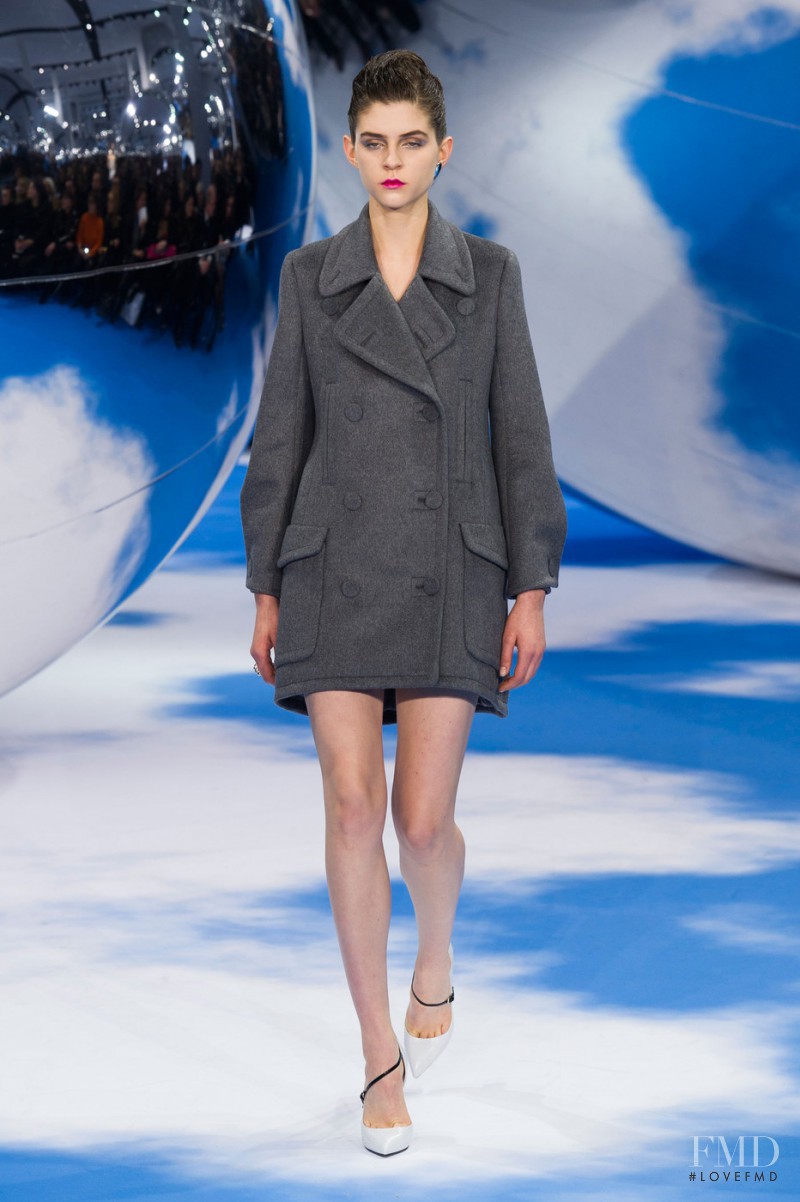 Kel Markey featured in  the Christian Dior fashion show for Autumn/Winter 2013