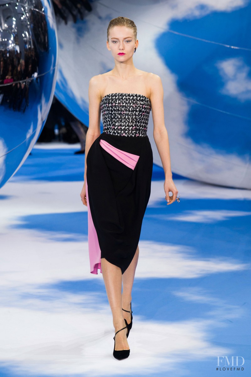 Katerina Ryabinkina featured in  the Christian Dior fashion show for Autumn/Winter 2013