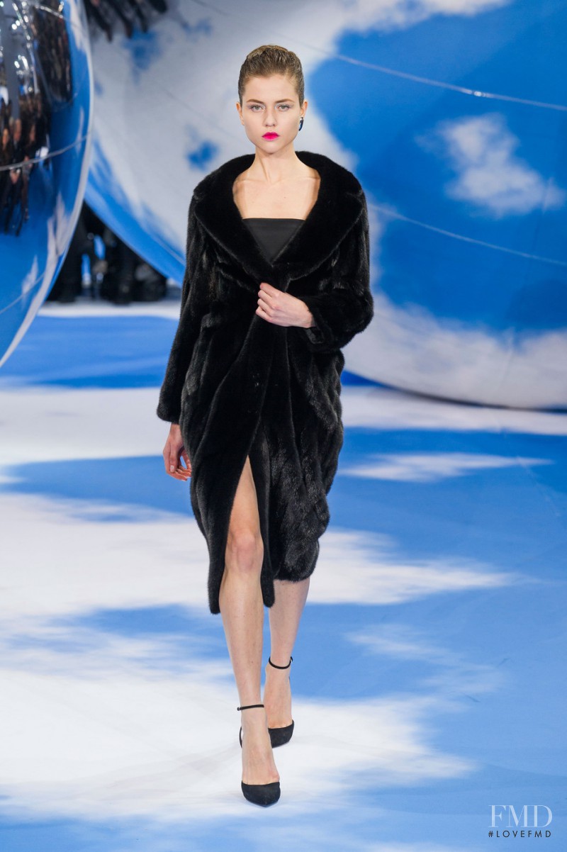 Isis Bataglia featured in  the Christian Dior fashion show for Autumn/Winter 2013