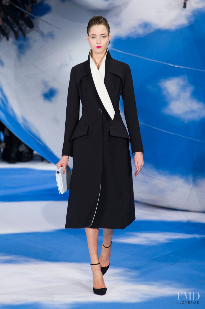 Tessa Bennenbroek featured in  the Christian Dior fashion show for Autumn/Winter 2013