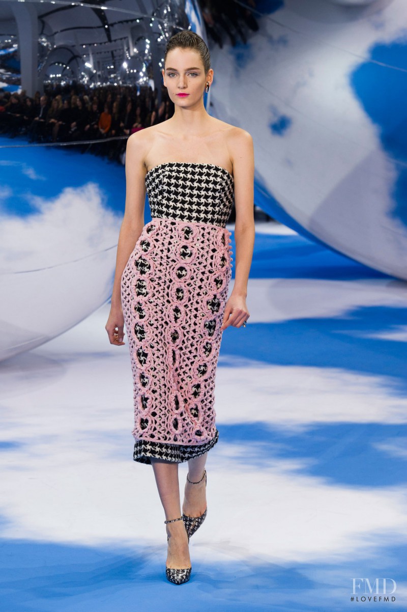 Zuzanna Bijoch featured in  the Christian Dior fashion show for Autumn/Winter 2013