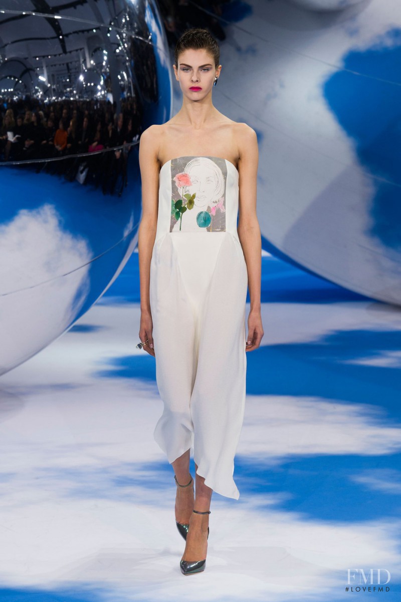 Jessa Brown featured in  the Christian Dior fashion show for Autumn/Winter 2013