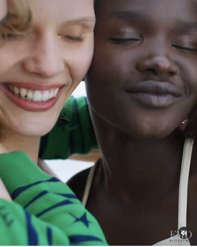 Ida Heiner featured in  the Louis Vuitton Summer Stardust Collection advertisement for Summer 2022