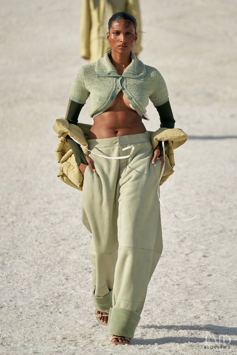 Sona Marciel featured in  the Jacquemus fashion show for Autumn/Winter 2022