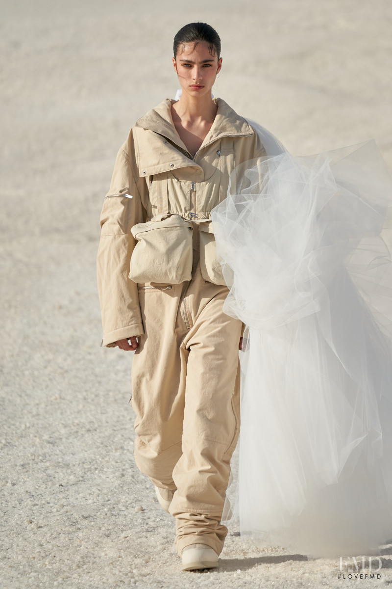 Loli Bahia featured in  the Jacquemus fashion show for Autumn/Winter 2022