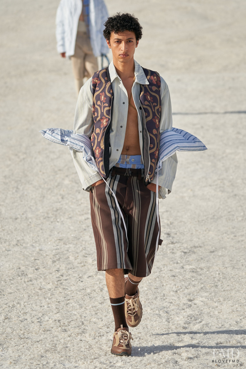 Anass Bouazzaoui featured in  the Jacquemus fashion show for Autumn/Winter 2022