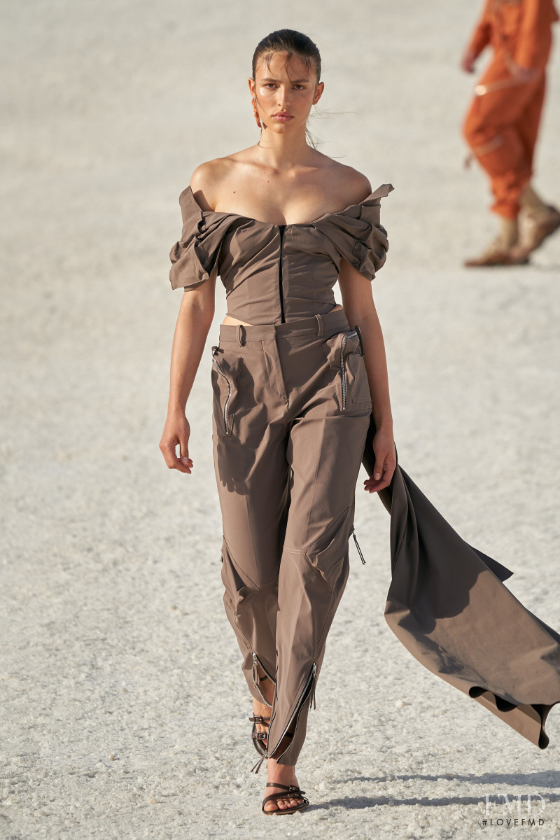 Adele Aldighieri featured in  the Jacquemus fashion show for Autumn/Winter 2022
