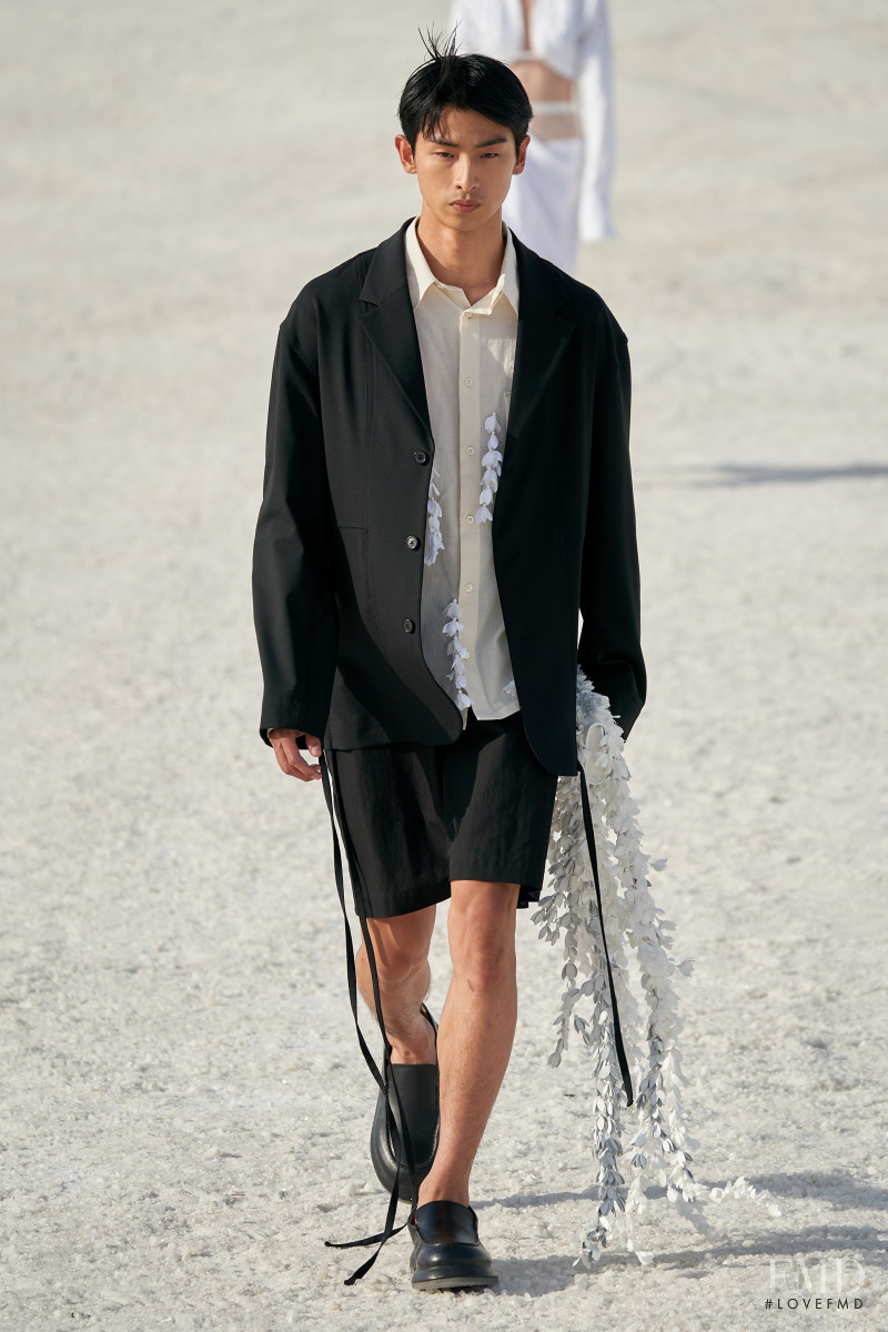 Yugo Takano featured in  the Jacquemus fashion show for Autumn/Winter 2022