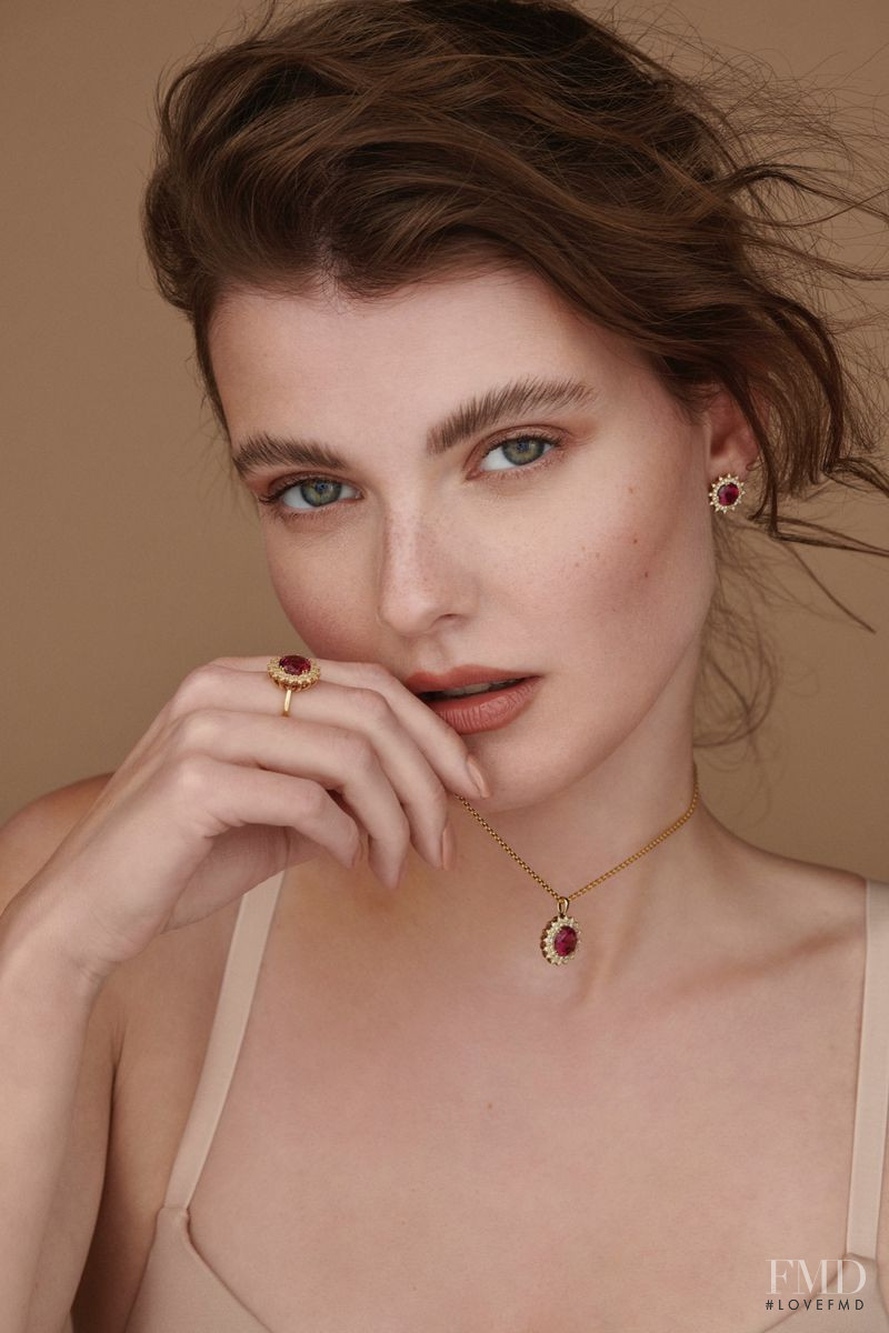 Anne Wunderlich featured in  the Grafenberg lookbook for Spring/Summer 2019