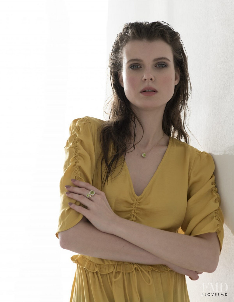 Anne Wunderlich featured in  the Grafenberg lookbook for Spring/Summer 2019