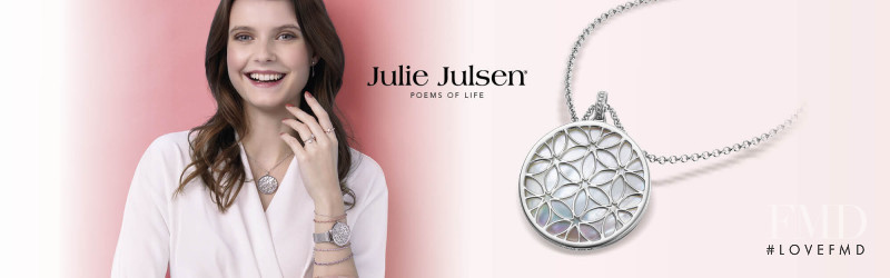 Anne Wunderlich featured in  the Julie Julsen advertisement for Autumn/Winter 2019