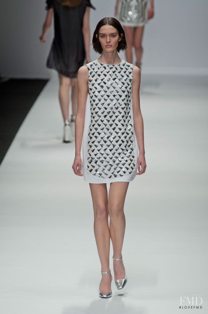 Sam Rollinson featured in  the Vanessa Bruno fashion show for Autumn/Winter 2013