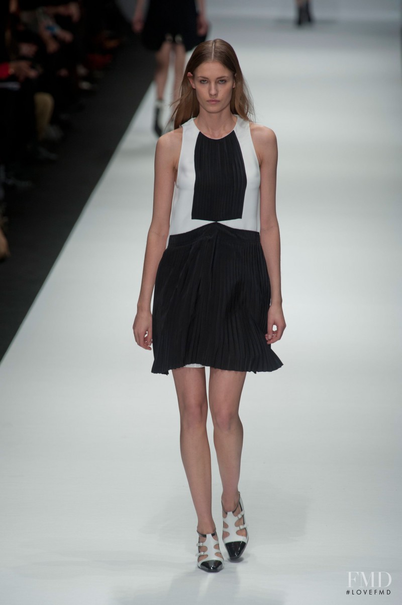Nadja Bender featured in  the Vanessa Bruno fashion show for Autumn/Winter 2013
