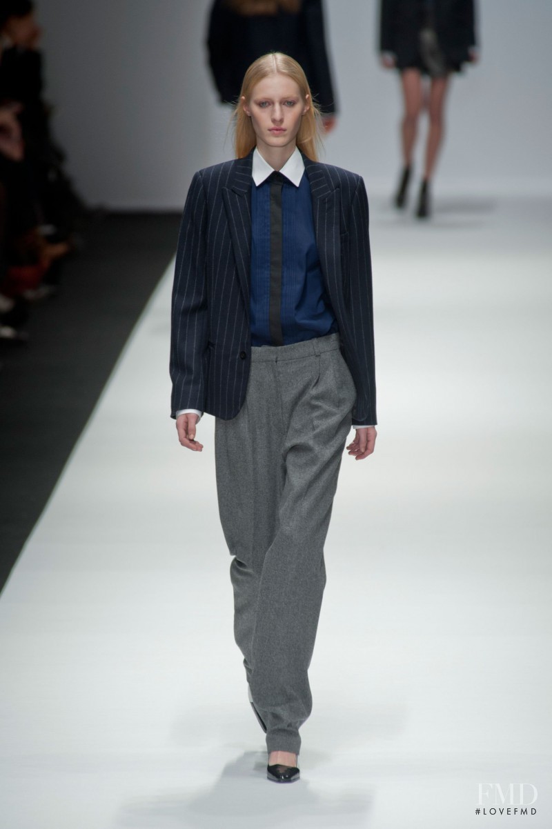 Julia Nobis featured in  the Vanessa Bruno fashion show for Autumn/Winter 2013