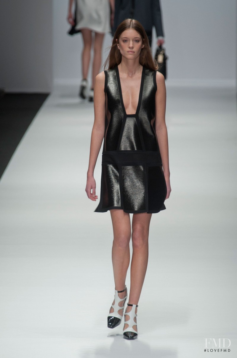 Pauline Serreau featured in  the Vanessa Bruno fashion show for Autumn/Winter 2013
