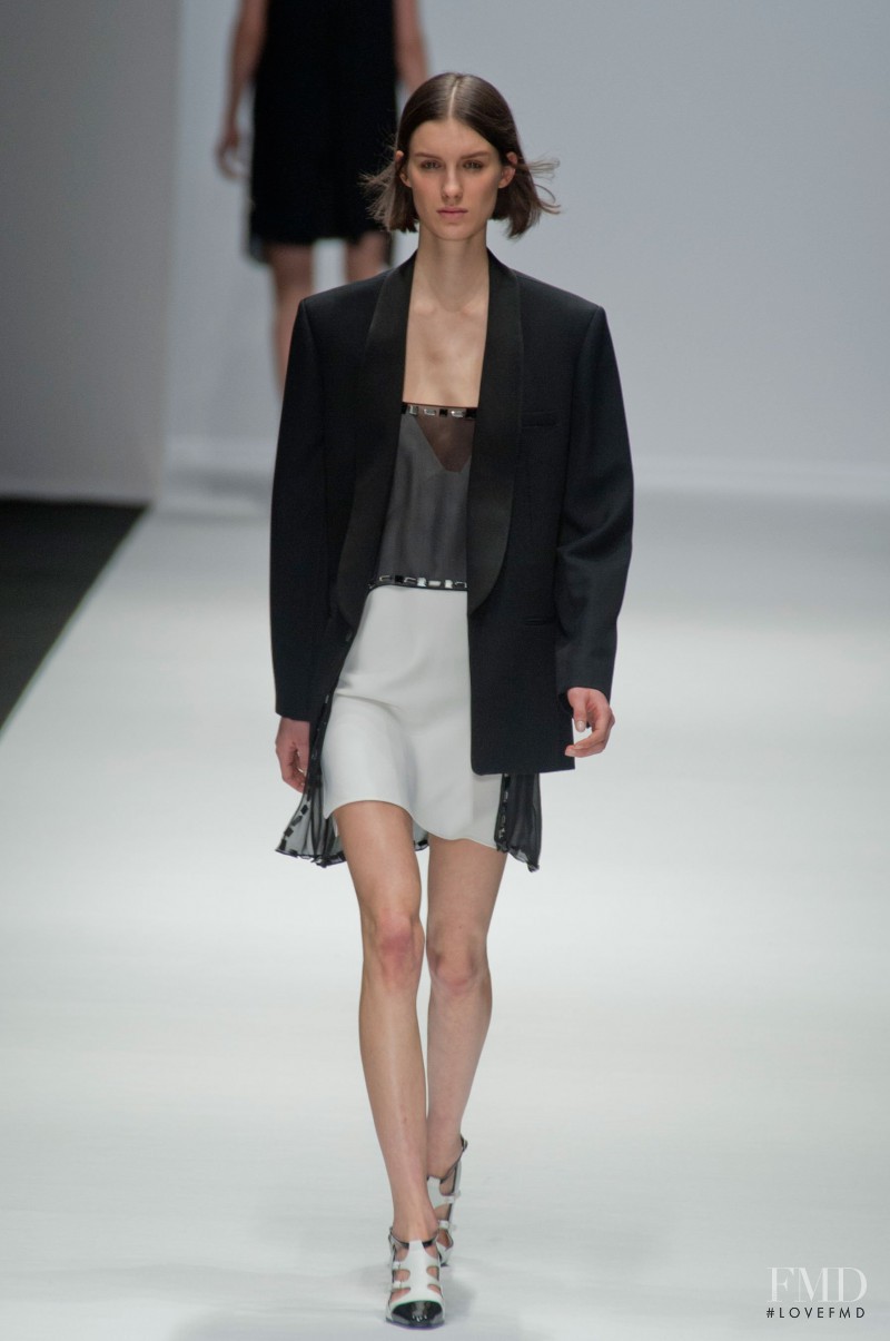 Marte Mei van Haaster featured in  the Vanessa Bruno fashion show for Autumn/Winter 2013