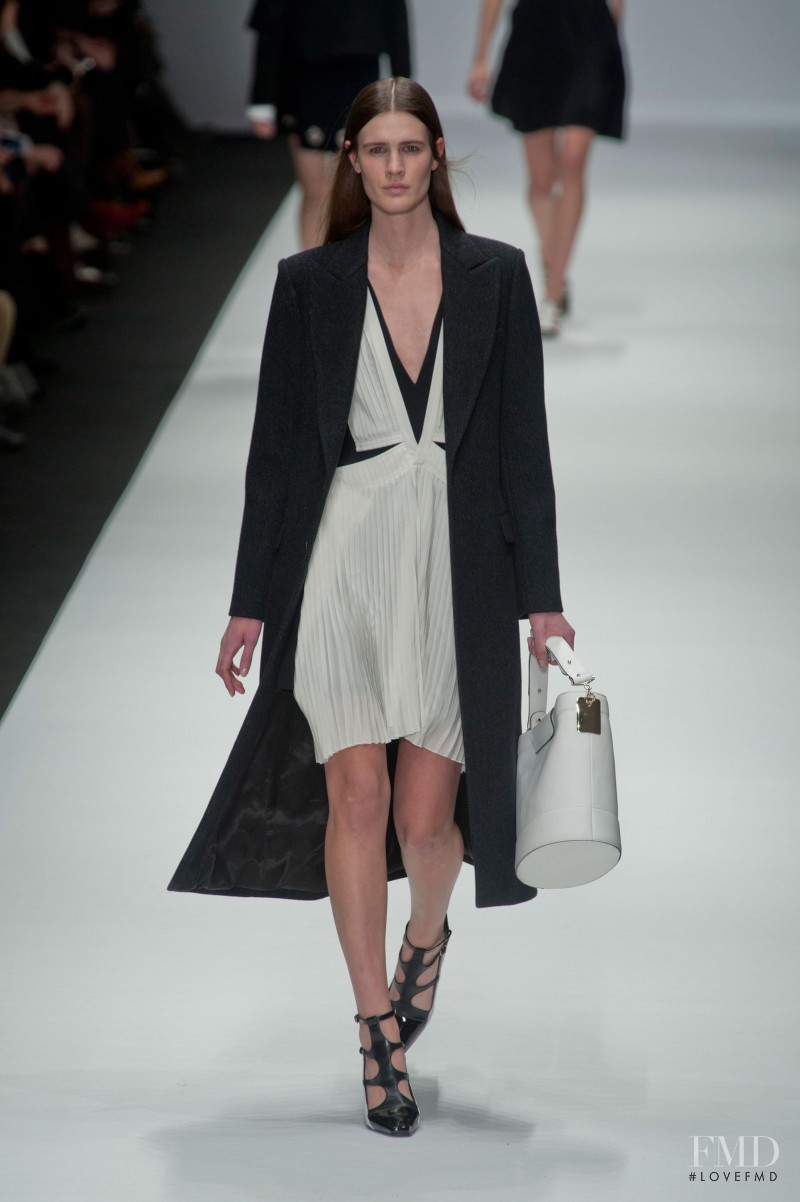 Julier Bugge featured in  the Vanessa Bruno fashion show for Autumn/Winter 2013