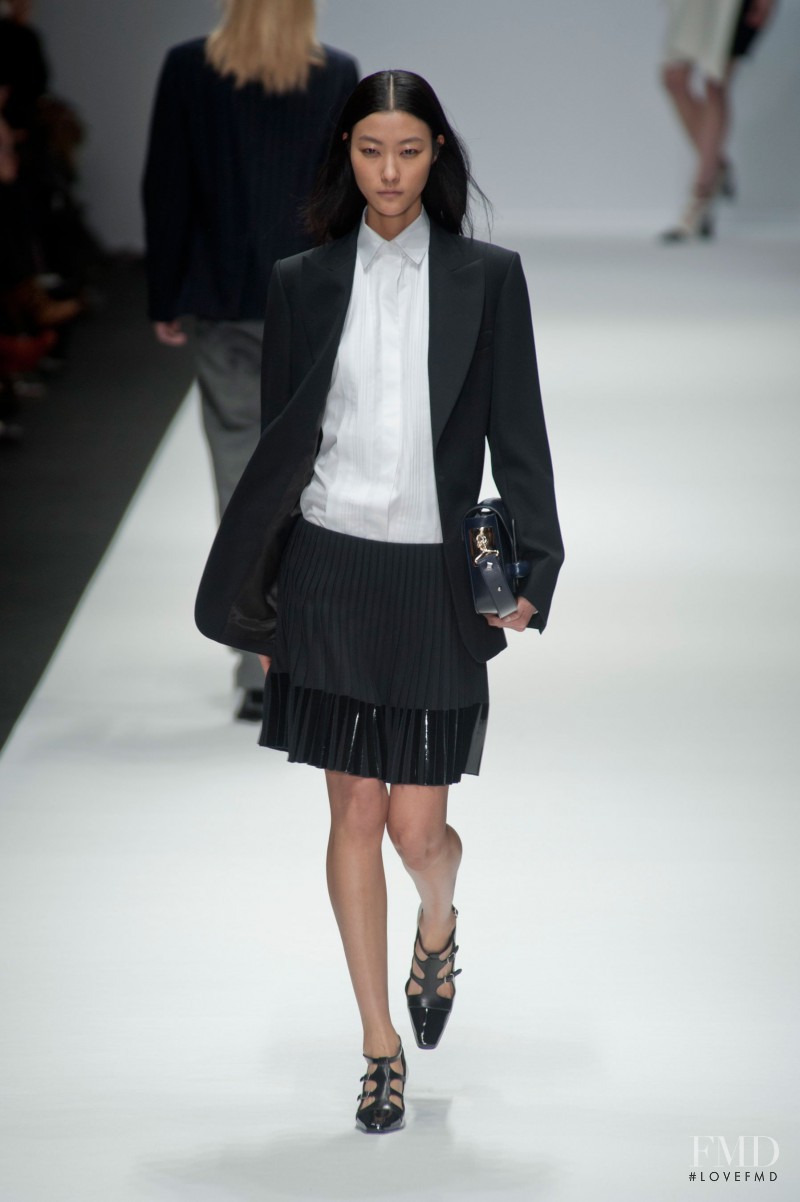 Ji Hye Park featured in  the Vanessa Bruno fashion show for Autumn/Winter 2013