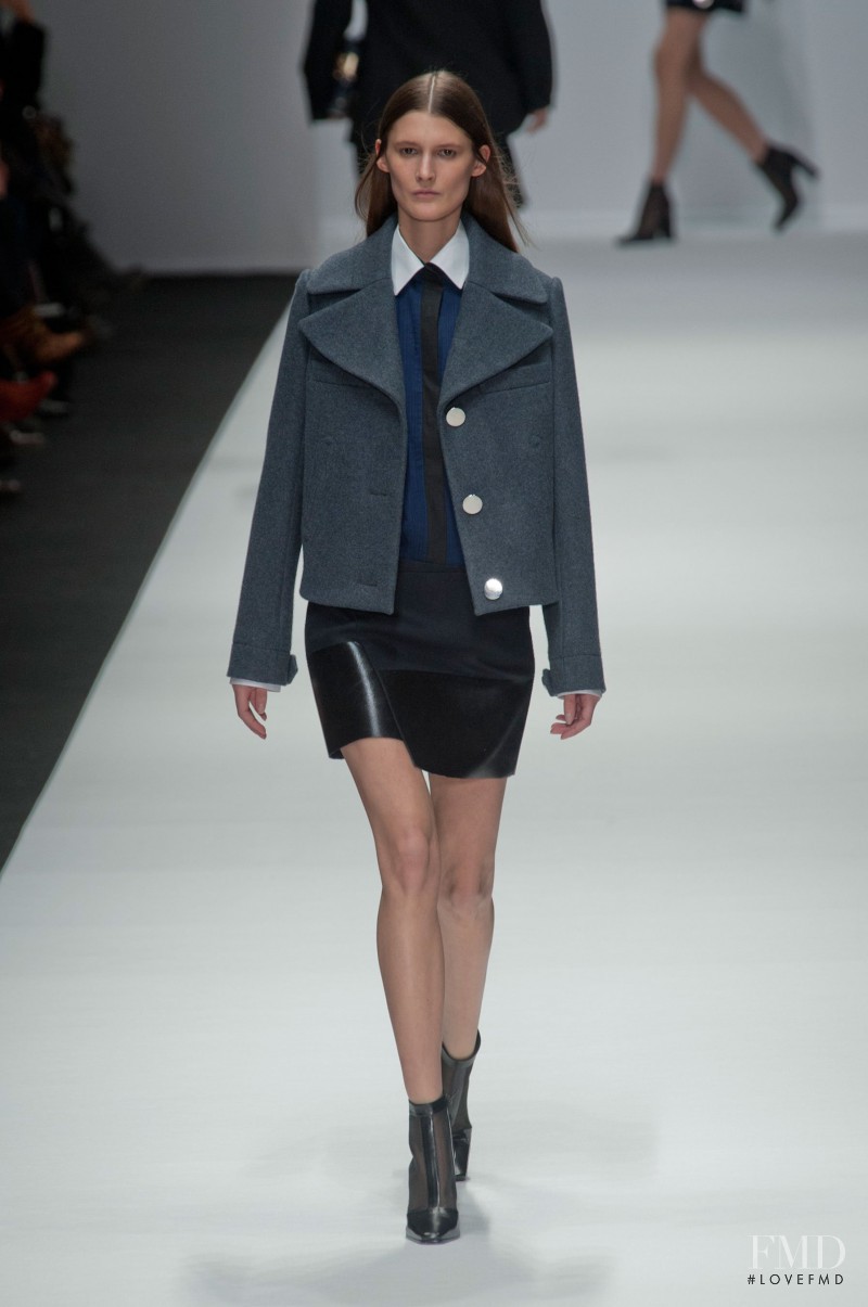Marie Piovesan featured in  the Vanessa Bruno fashion show for Autumn/Winter 2013