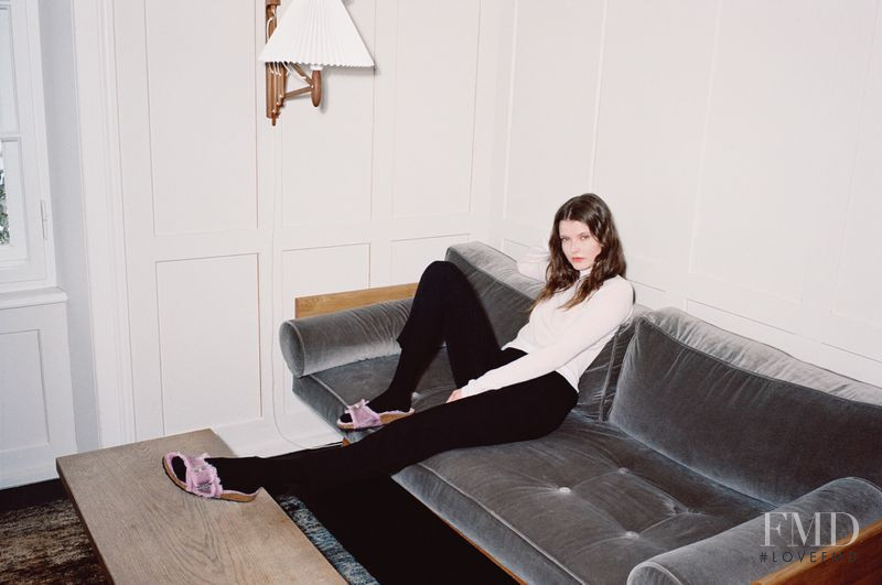 Anne Wunderlich featured in  the Birkenstock lookbook for Autumn/Winter 2021