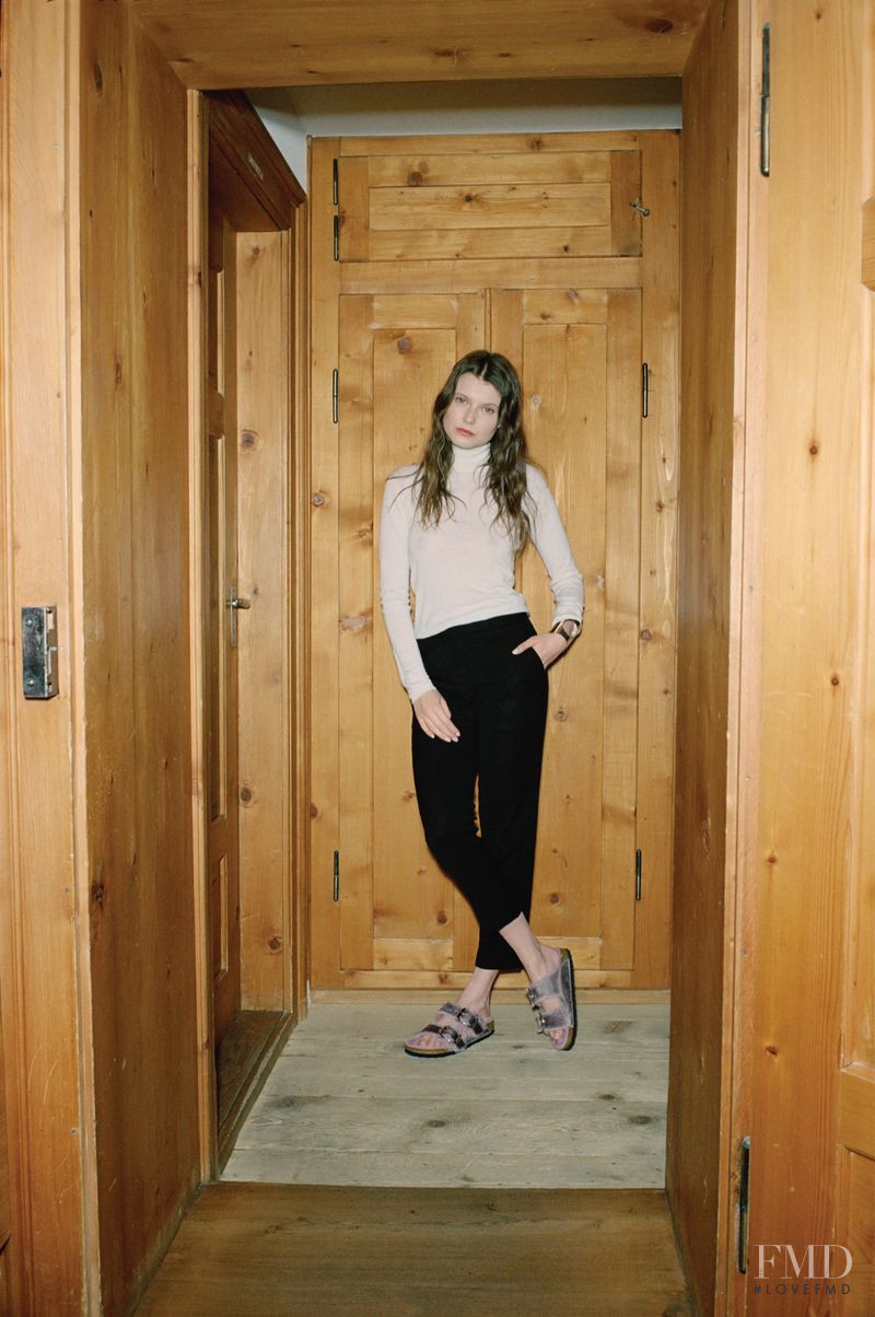 Anne Wunderlich featured in  the Birkenstock lookbook for Autumn/Winter 2021