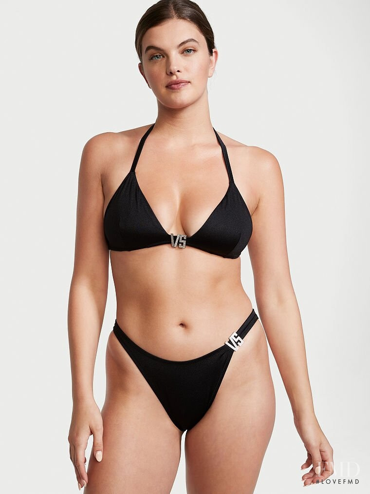 Abbey Ries featured in  the Victoria\'s Secret Swim catalogue for Spring/Summer 2022