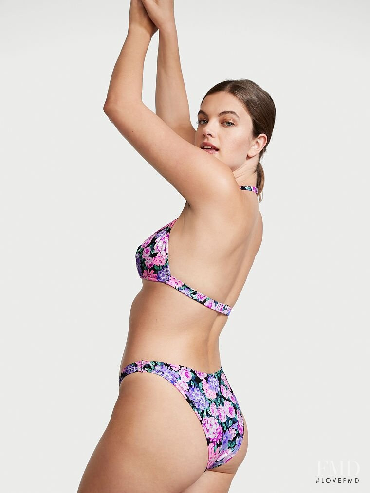 Abbey Ries featured in  the Victoria\'s Secret Swim catalogue for Spring/Summer 2022