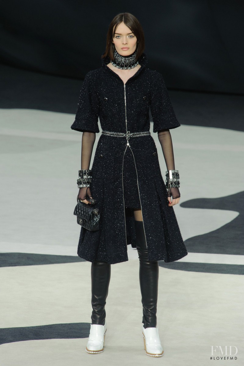 Sam Rollinson featured in  the Chanel fashion show for Autumn/Winter 2013