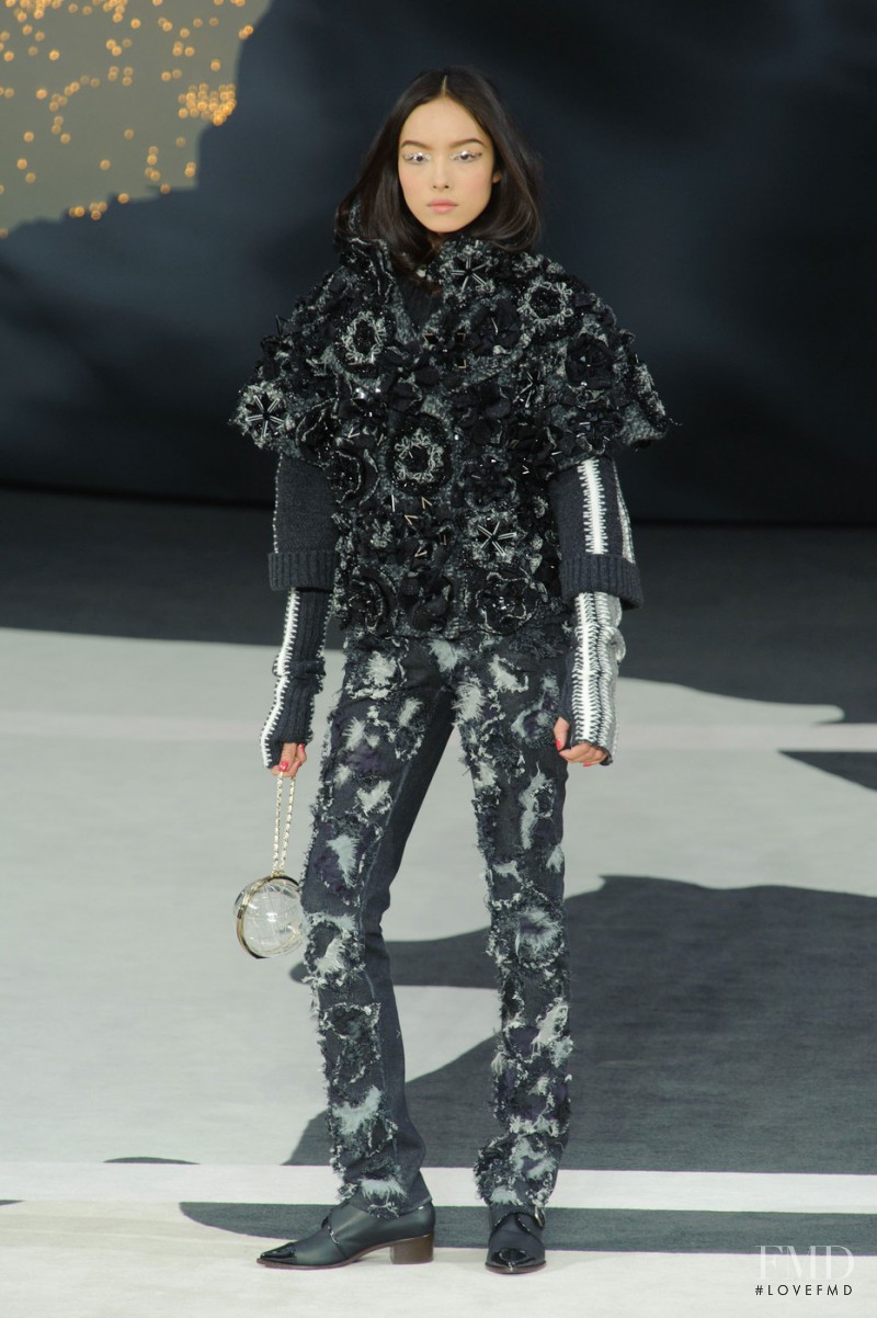 Fei Fei Sun featured in  the Chanel fashion show for Autumn/Winter 2013