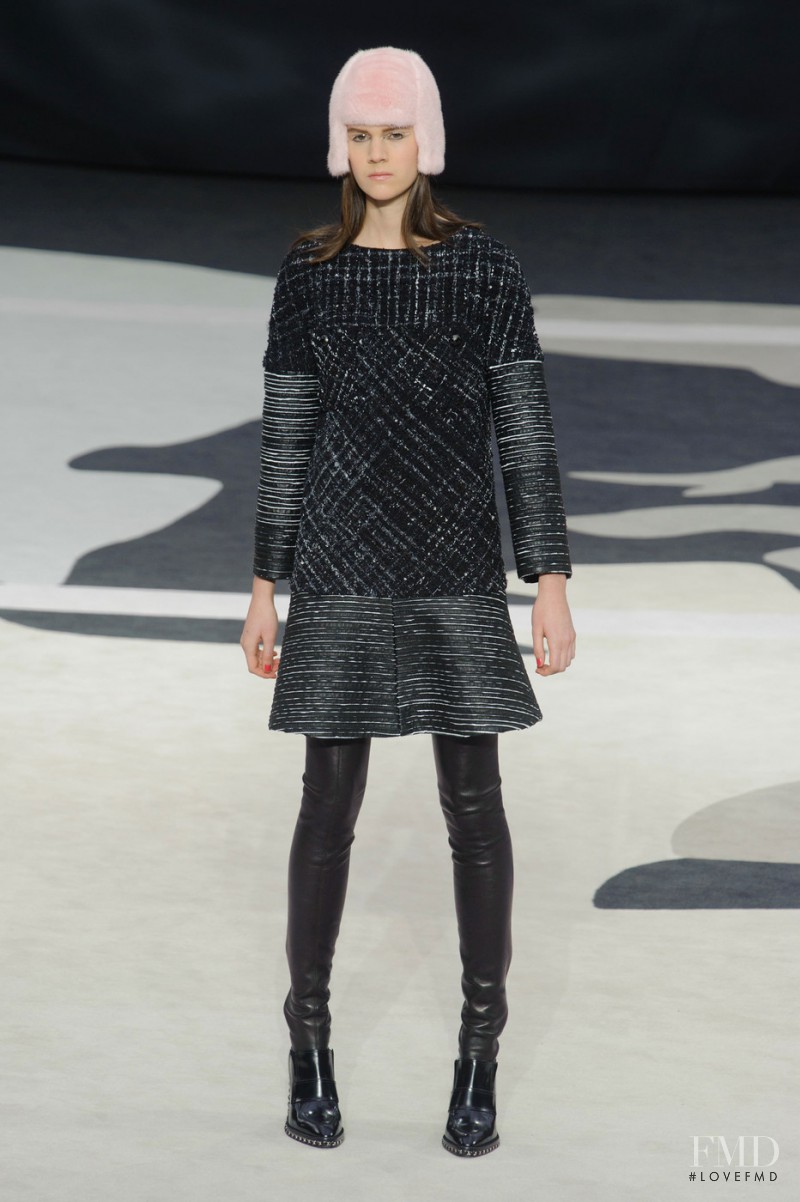 Jamily Meurer Wernke featured in  the Chanel fashion show for Autumn/Winter 2013