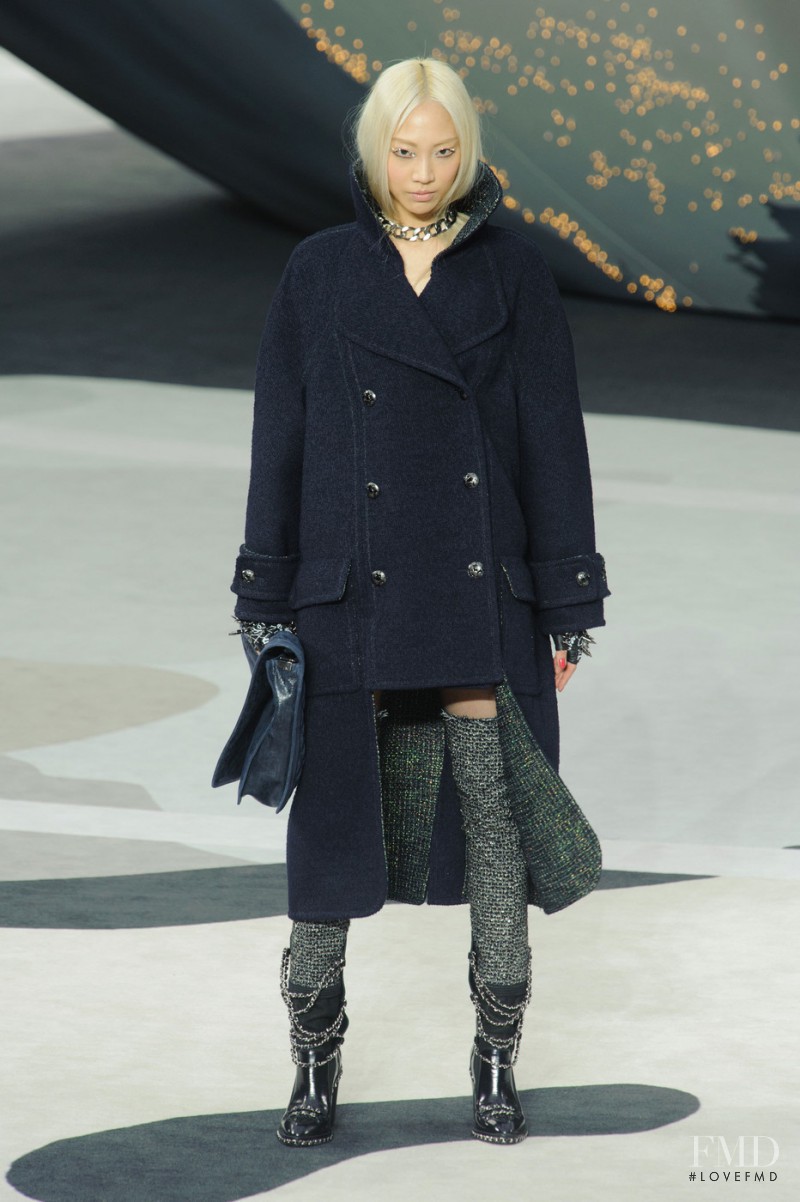 Soo Joo Park featured in  the Chanel fashion show for Autumn/Winter 2013
