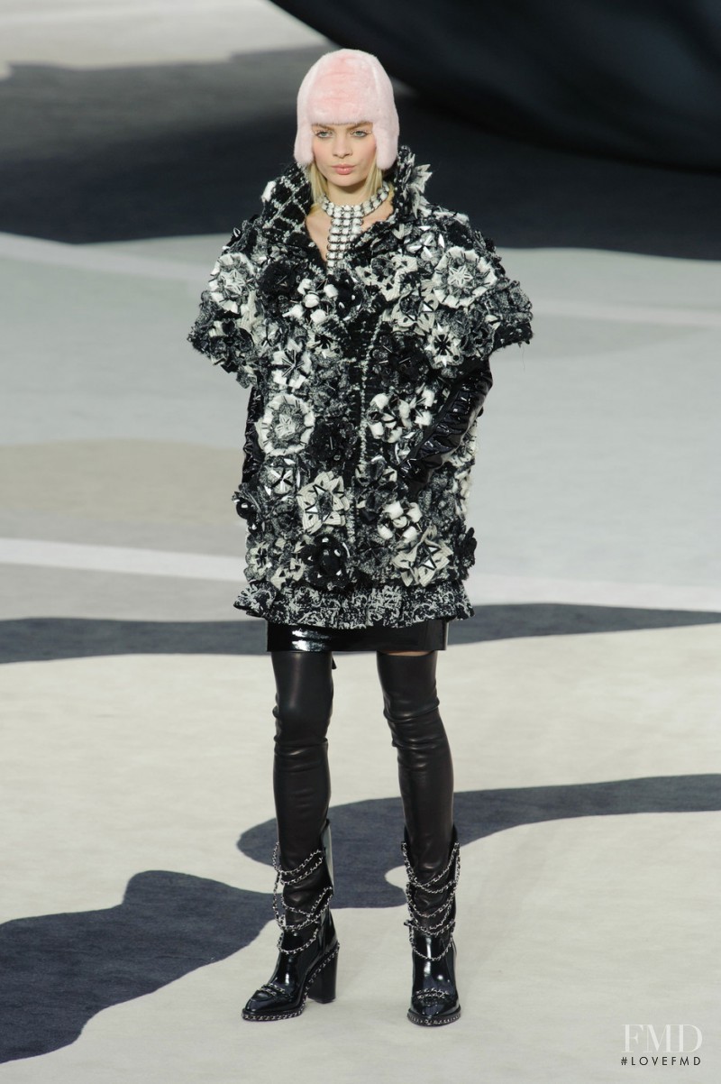 Stef van der Laan featured in  the Chanel fashion show for Autumn/Winter 2013
