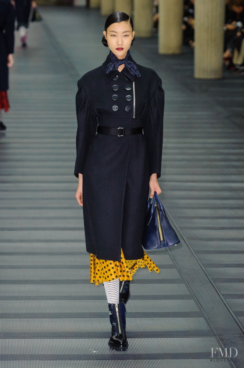 Ji Hye Park featured in  the Miu Miu fashion show for Autumn/Winter 2013