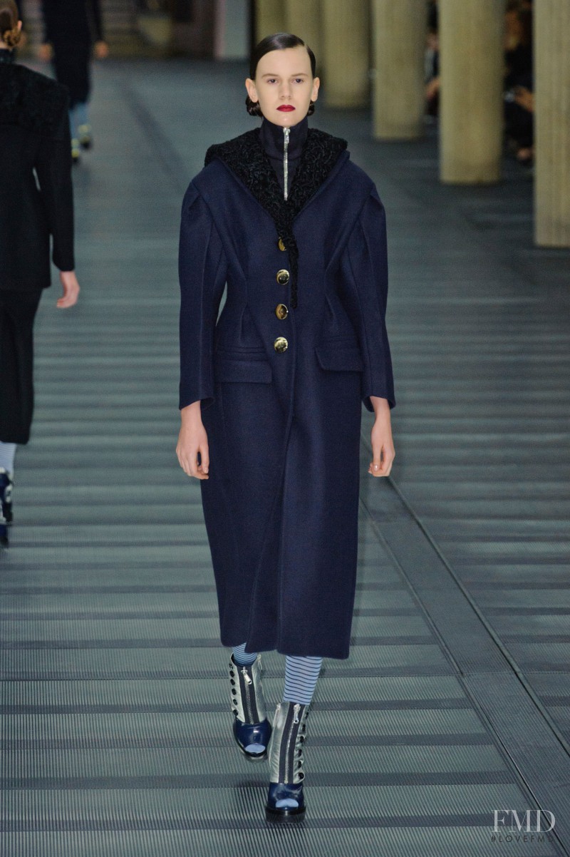 Jamily Meurer Wernke featured in  the Miu Miu fashion show for Autumn/Winter 2013