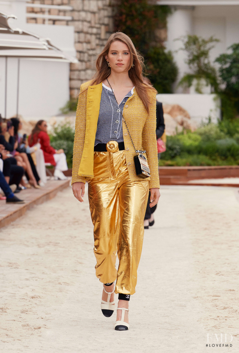 Rebecca Leigh Longendyke featured in  the Chanel fashion show for Resort 2023