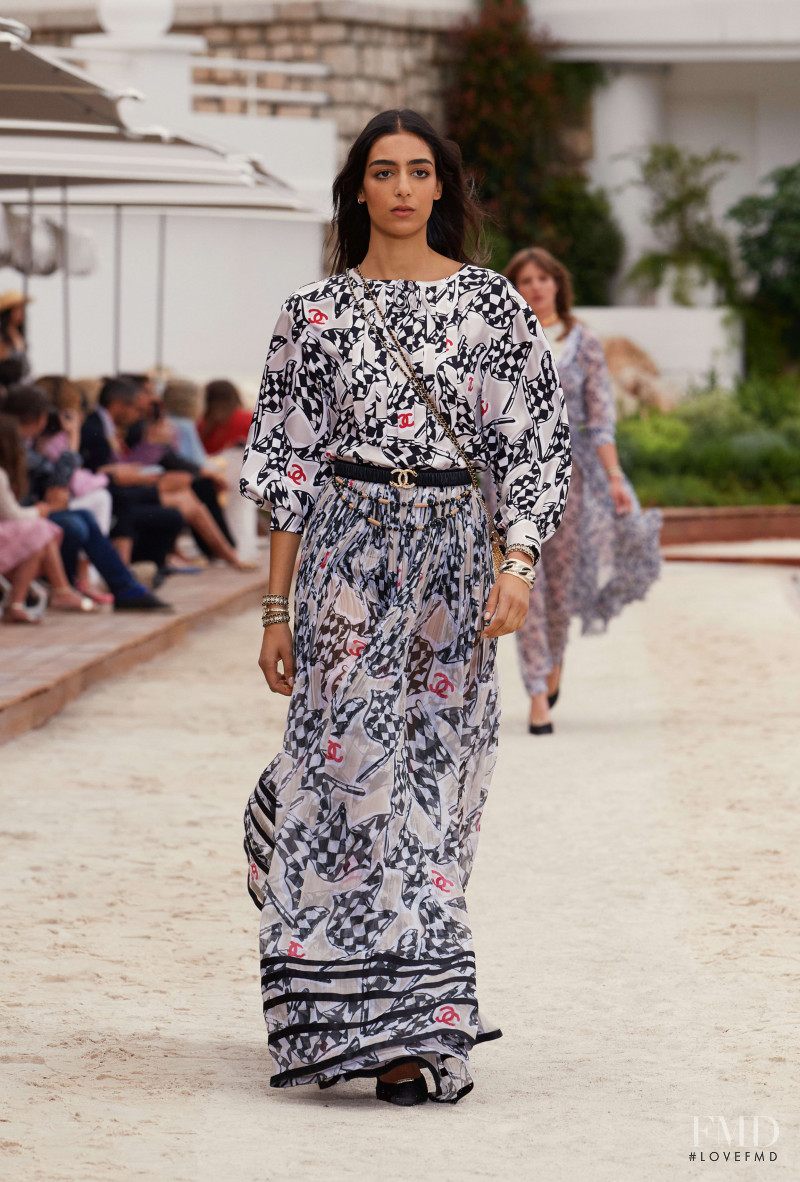 Nora Attal featured in  the Chanel fashion show for Resort 2023