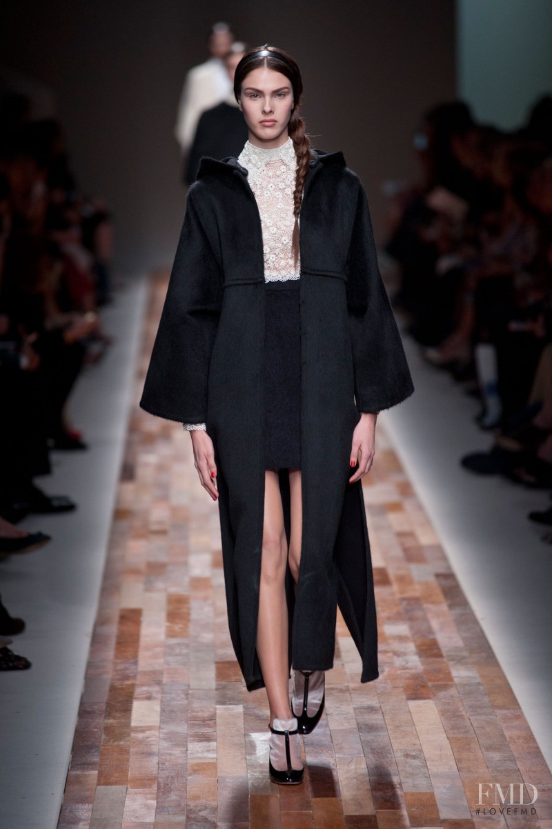 Jessa Brown featured in  the Valentino fashion show for Autumn/Winter 2013