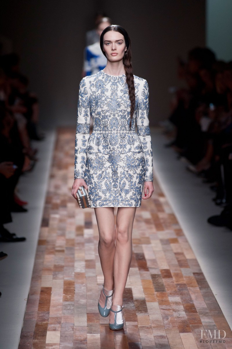 Sam Rollinson featured in  the Valentino fashion show for Autumn/Winter 2013